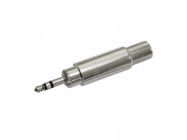 Neutrik REAN NYS227 3.5mm Stereo Male to 1/4 Stereo Female Nickel-Silver